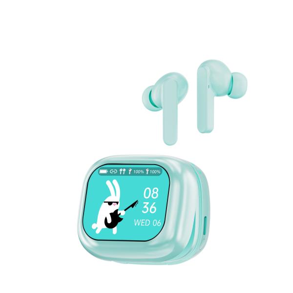Hall Enabled Wireless Bluetooth Earphone With Noise Cancellation ANC WT-7 Compatible Android 5.0