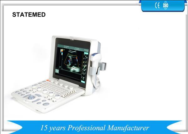 Notebook Type Color Doppler Ultrasound Scanner Usg For Human / Veterinary