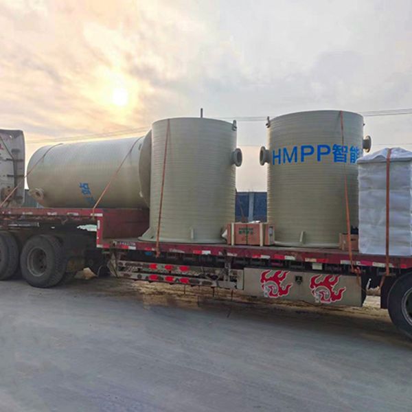 HMPP Integrated Pump Station , High Modulus Polypropylene Design，for Municipal Wastewater Lifting