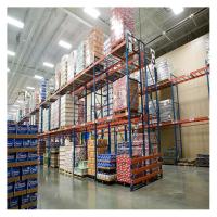 Blue Pallet Storage Rack Industrial Heavy Duty Metal Shelving