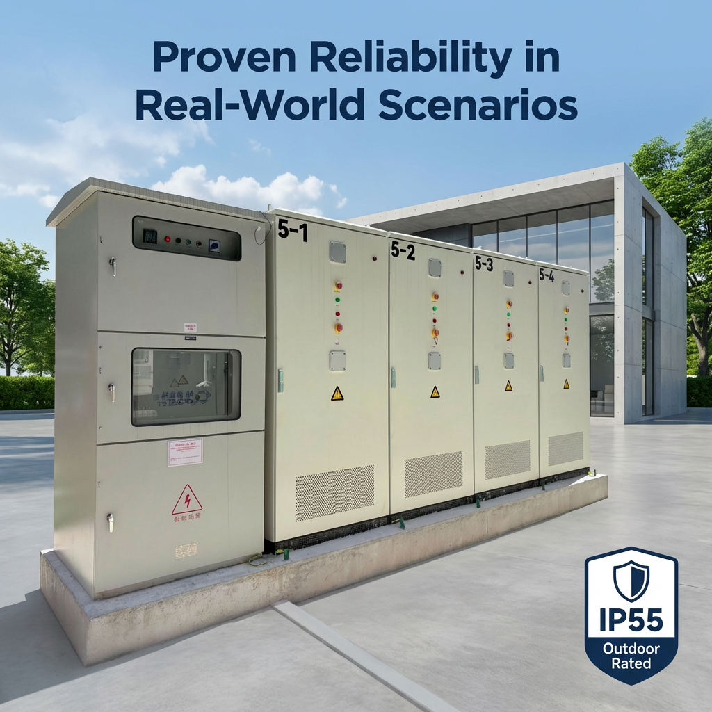 100kW 215kWh Industrial Commercial Energy Storage System All-in-One High Voltage Lithium Battery BESS