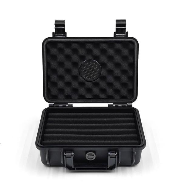 Customizable Plastic Cigar Case High Durability And Black Color Choice