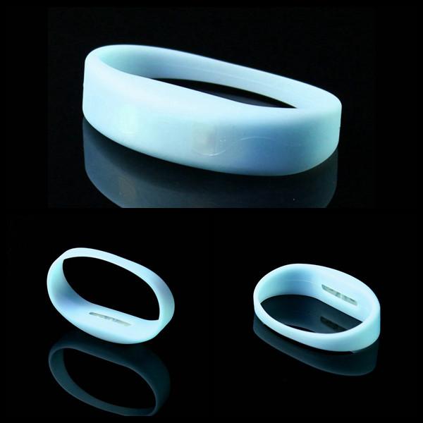 2018 Amazon Hot Selling Pink Glow Bracelet Light Up Custom Wristband High Quality Silicone LED Bracelet