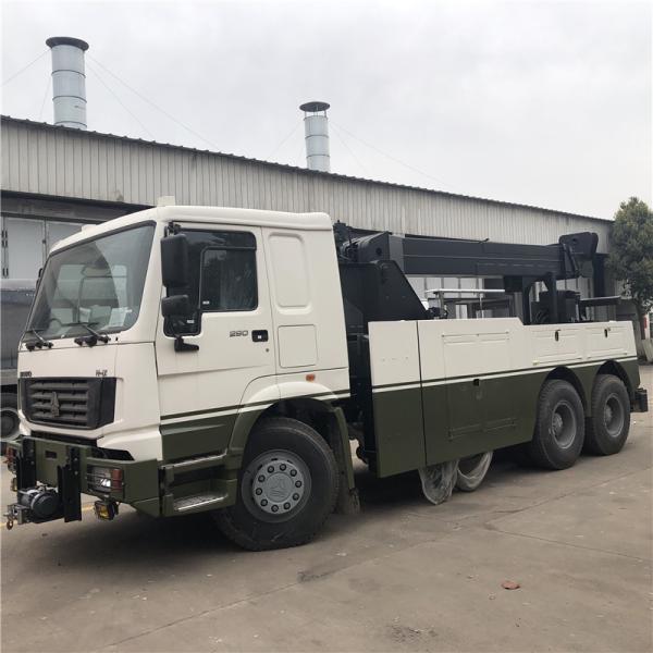6x6 30 Ton Rotator Wrecker Underlift Recovery Truck  Safe Operation
