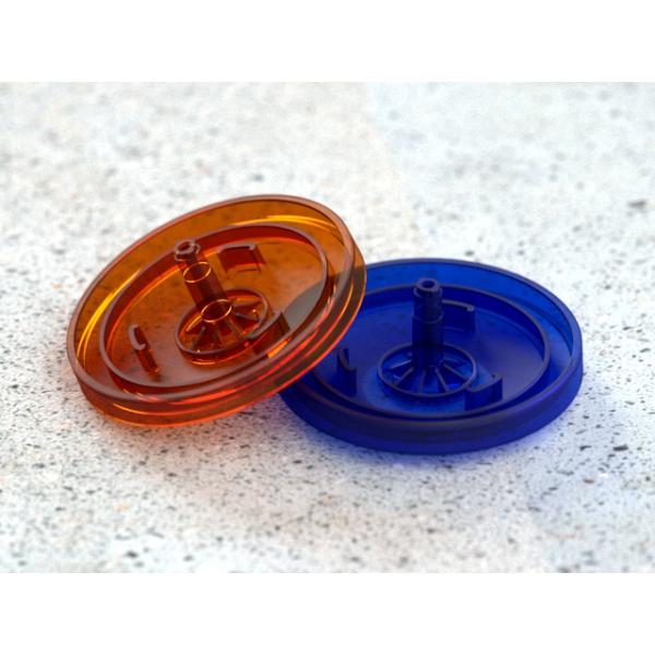 OEM / ODM: ABS впрыска Формирование & POA Прозрачный регулирующий кнопок No.22726-B