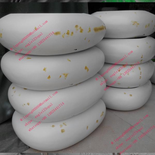 customize size fiberglass chair as decoration statue in plaza hall or supermarket