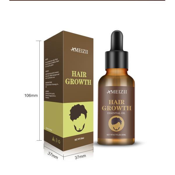 Natural Argan Hair Regrowth Serum Anti Loss With Ginger Essential Oil