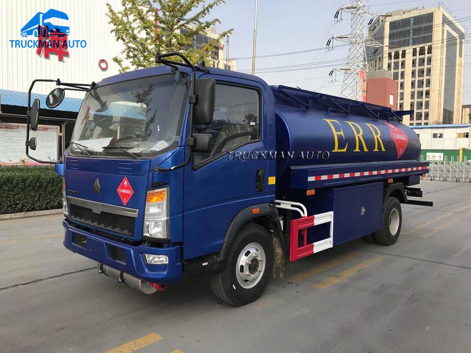 двигатель тележки нефтяного танкера 116HP 5m3 SINOTRUK HOWO мини