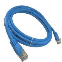 Forme ronde de cuivre nue de corde de correction de la veste RJ45 de 24AWG LSZH