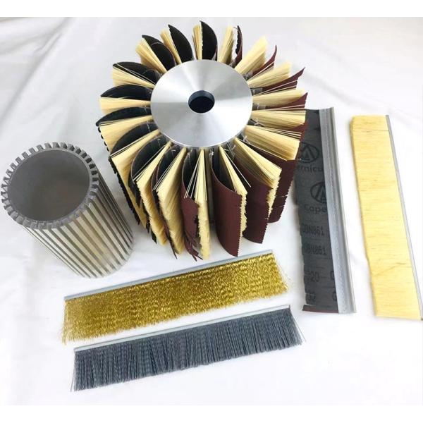 Custom Size Grit 100 Plywood Wood Sander Sandpaper Sisal Cylindrial Brush For Woodworking Sanding Machines