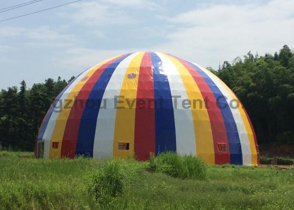 Long Life Span Large Dome Tent Durable Easy Assemble with Luxury Decoration