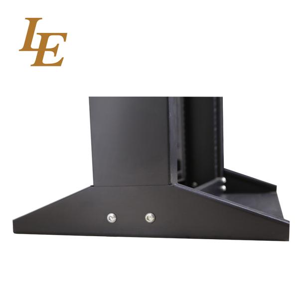 Open Server Rack Cabinet 19 Inch 18U to 47U Adjustable Depth Cold Rolled Steel Network Rack with Powder Coated Finish