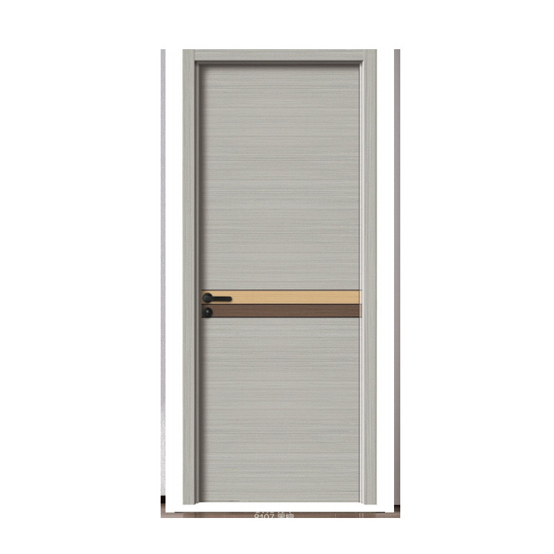 Luxury Design Wooden Main Gate Double Door Design Wooden Door with Automatic Door Operators Handle and Smart Locks