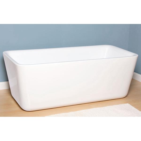 Элегантная прямоугольная ванна с акриловой ванной с отходами ванны