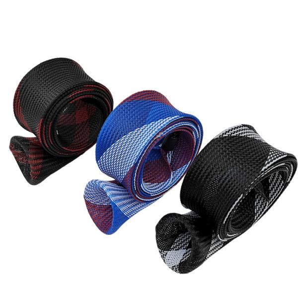 Black Polyester Fishing Rod Sleeve Universal Protection For Freshwater And Saltwater Rods