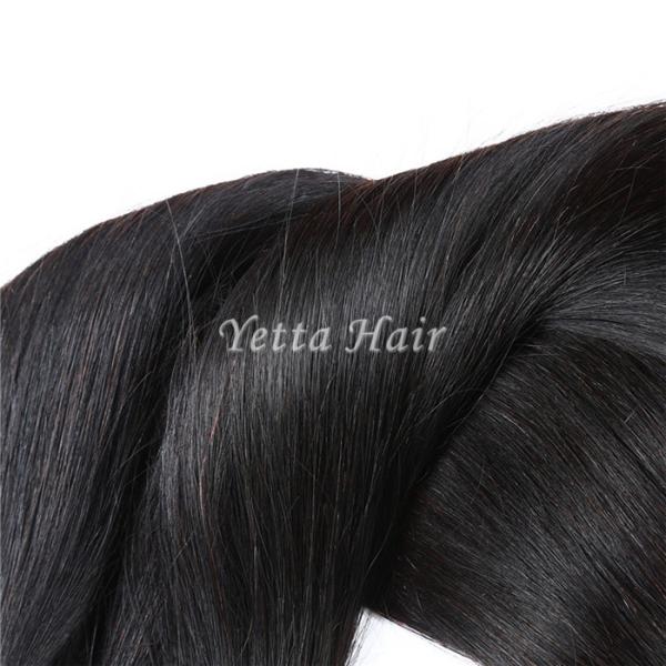 Durable No Smell 100 Virgin Peruvian Straight Hair Weave Can Last a Long Time