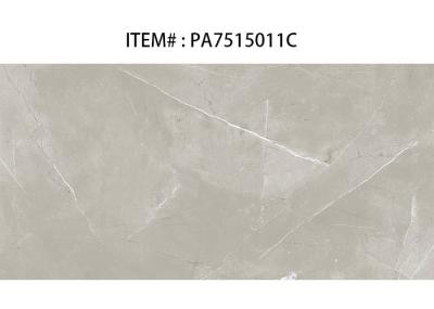Light Grey Glazed Porcelain Floor Tile Imitate To Natural Stone Clear And Vivid