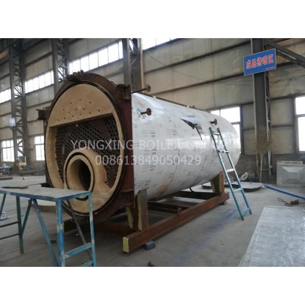 Quick Heating Natural Gas Hot Water Boiler , Gas Hot Water Furnace 5.6MW