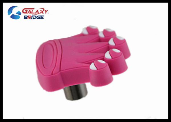 Pink Crown Kids Bedroom Dresser  Knobs  Decoration For Girls Wardrobe Handles Soft Plastic Handles