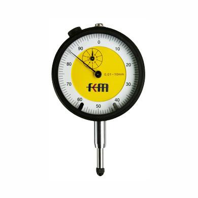 Marca KM 0-10mmx0.01mm Indicador de indicador de discagem de precisão