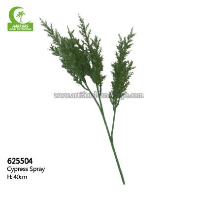 Anti anti pulverizador artificial UV de desvanecimento de Cypress dos ramos de árvore para ajardinar a decoração