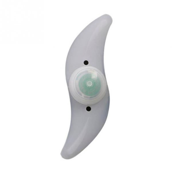 1 x Button Battery Powered JWA Silicone Bike Light Frame for Colorful and Fun Cycling