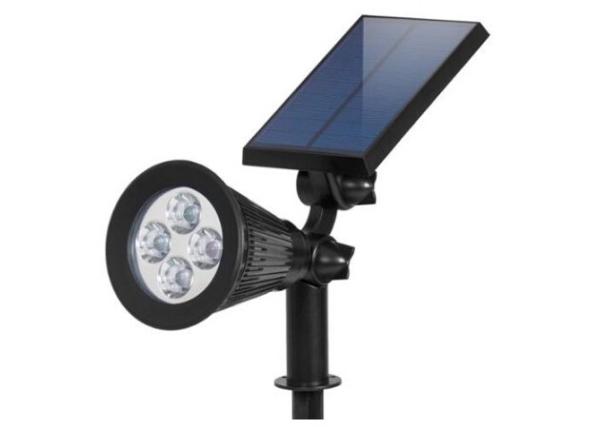 Solar Lights Spotlight Outdoor Landscape Lighting Waterproof Wall Light Security Night Lights