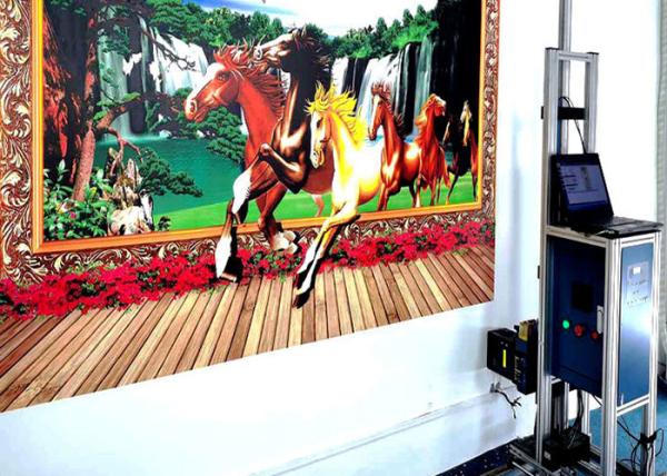 impressora a jato de tinta móvel da parede do elevador 3D das rodas DX-10 EPSON auto