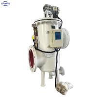 Filtro automático de pantalla de autolimpieza industrial para productos químicos/agua de mar/aguas residuales