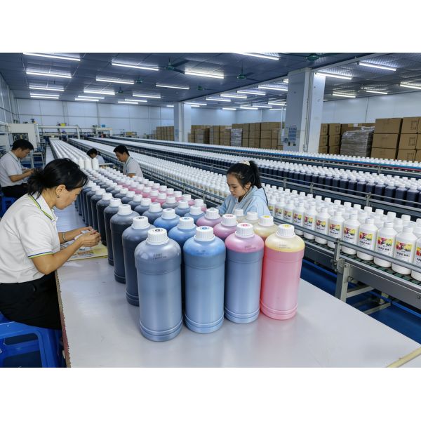 FCOLOR Dye Ink 1000ml Bottle for Designjet 5000 5800 HP 5500  Printer 6 Colors Water Based Refill Factory Direct
