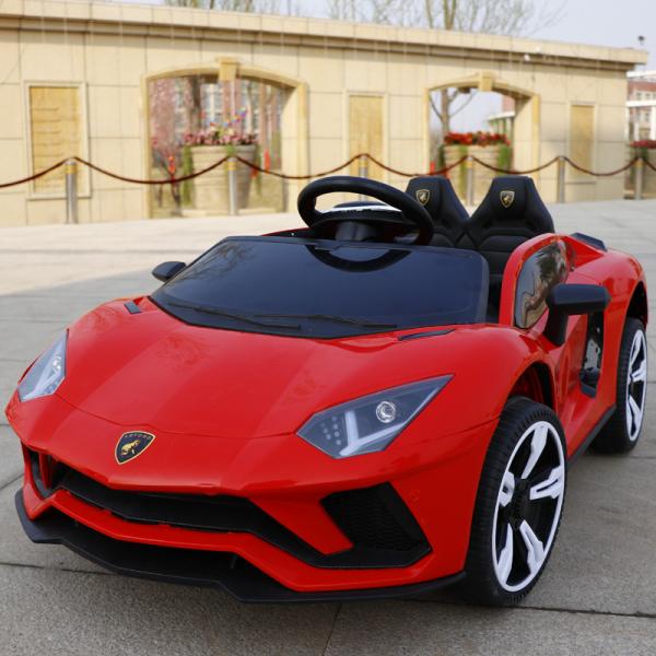 Plastic Ride On Car Kids Toys Remote Cars Children's Electric Vehicle Two Seater Mini Cars