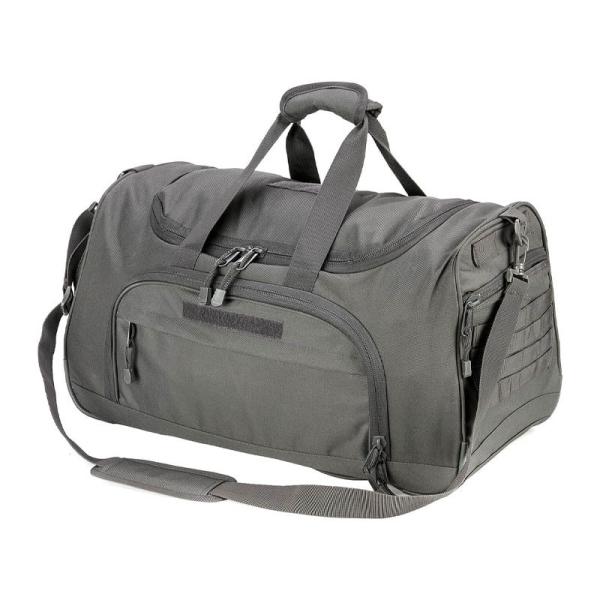 Classic Locomotive Style Weekender Gym Bag Big Capacity With Shoes Pouch