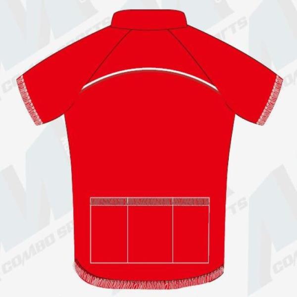 140gsm Short Sleeve Cycling Jersey , Sublimation Team Cycling Jerseys