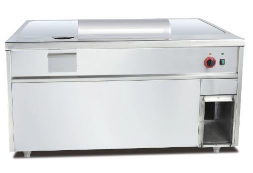 Equipamento de cozinha a gás com temperatura de 0,0 a 200 °C