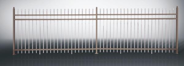 Powder Coated Hot Dipped Galvanized Zinc Fences And Post for School Playground