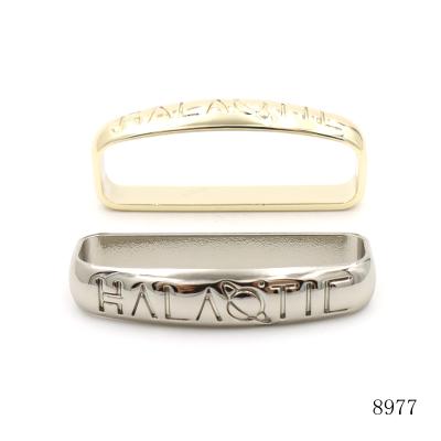 40mm D Shape Belt Keeper | Custom Engraving Logo Belt Loop Slider