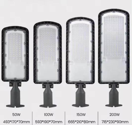 Design Outdoor Lighting Waterproof IP66 StreetLight Die Casting Aluminum 50w 100w 150w 200w Smd AC Led Street Light