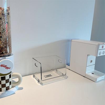 artigos de papelaria acrílicos de For Cosmetic Jewelry do organizador dos escaninhos de armazenamento do espaço livre 18L
