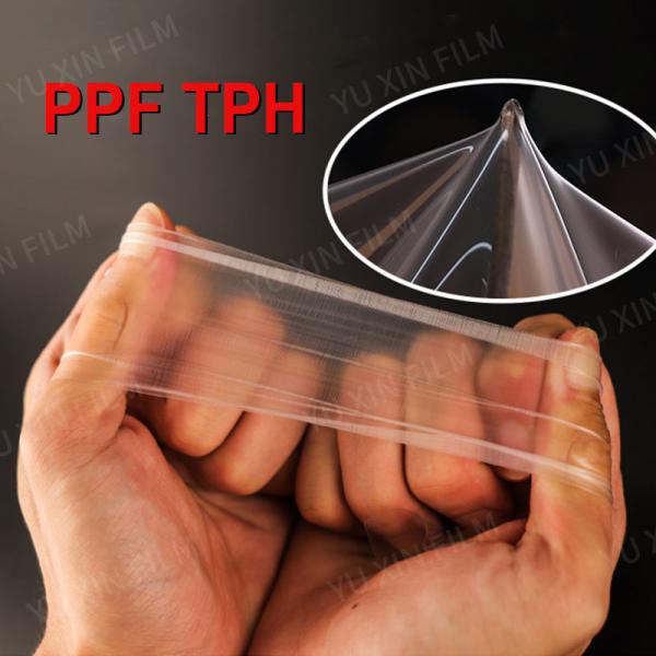 Not Yellowing TPH Paint Protection Film , 6.5mil 7.5mil Thick TPH PPF Sheet For Car