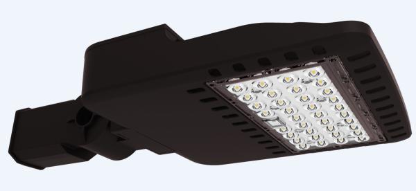 100W Outdoor Shoebox Parking Lights Photocell Lamp Lighting Solar LED Street