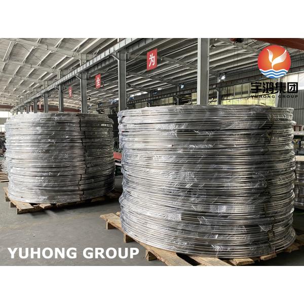 Seamless Stainless Steel Bright Annealed Coil Tube,A269 TP316L For Petrol / Chemical