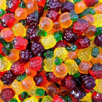 Custom Bulk 3D 4D Gummies Sour And Sweet Sandworm Bear Shaped