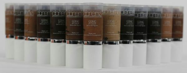 Original Organic Permanent Makeup Pigments Medical Grade Multi Colored