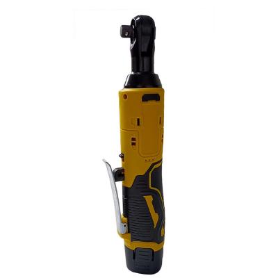 Compact Cordless Ratcheting Wrench With 12V Lithium Battery 400RPM Speed