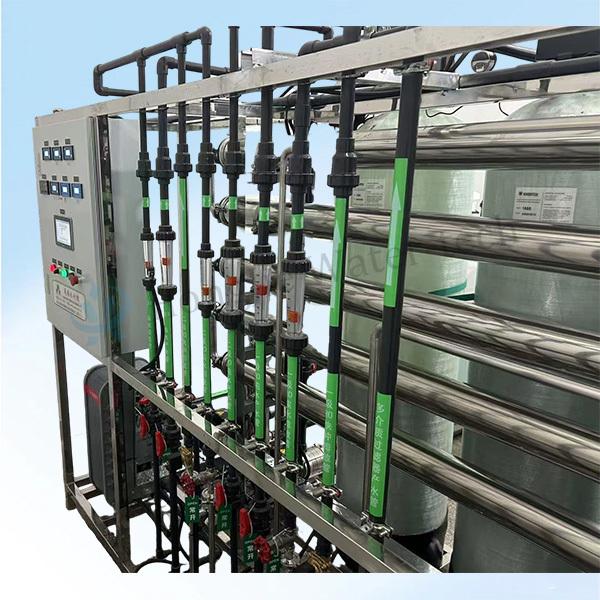 1TPH Equipo de agua ultrapura con pulido +sistema EDI bipolar