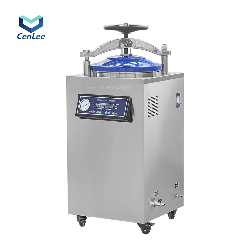 Automatic Control Vertical Sterilizer with LCD Touch Screen