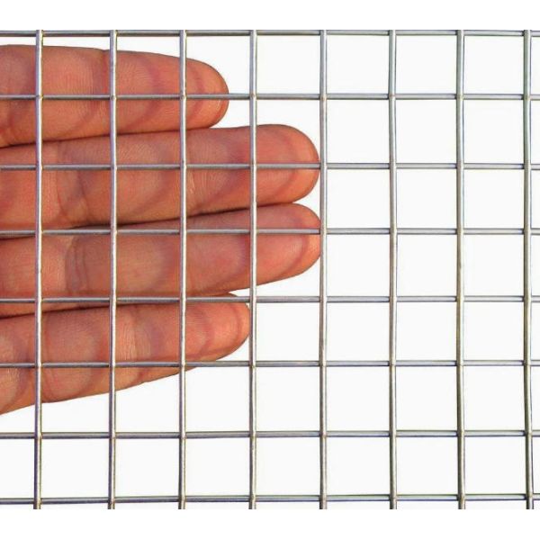 Flat Surface Stainless Steel Wire Mesh Panels Welded Steel Mesh