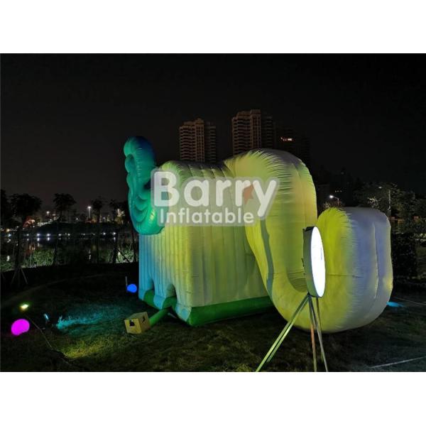 Шатер рекламы прочной на открытом воздухе формы Элефент раздувной с СИД