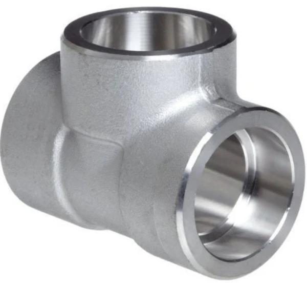 Customizable Water Pipe Oil Pipe Stainless Steel 304 316 Tee Industrial Grade Socket Pipe Fittings