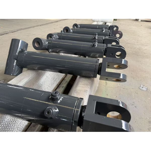 Double Clevis Mounted Double Acting Rexroth Cylinder With Hard Chrome Plated Steel